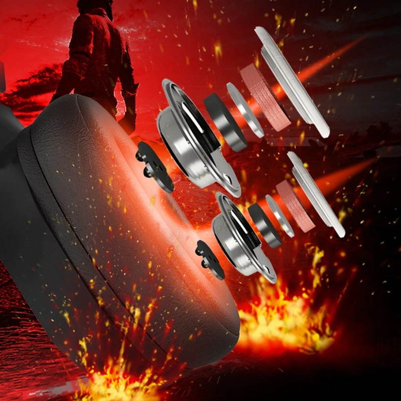 7.1USB Gaming Headset RGB Computer Notebook Wired Headset with Microphone Subwoofer