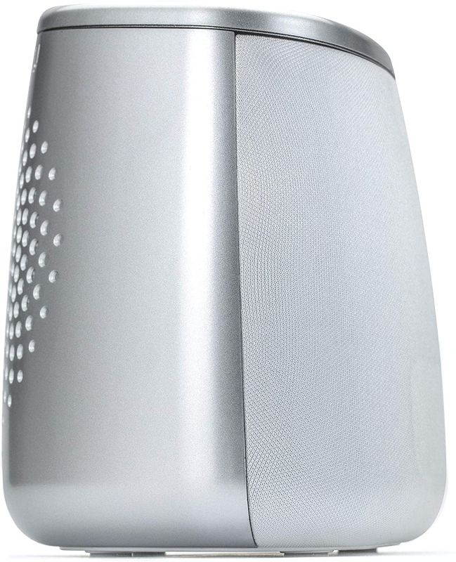 iHome Bluetooth Color Changing Bedside Sleep Therapy Machine White Speakers and Alarm Clocks