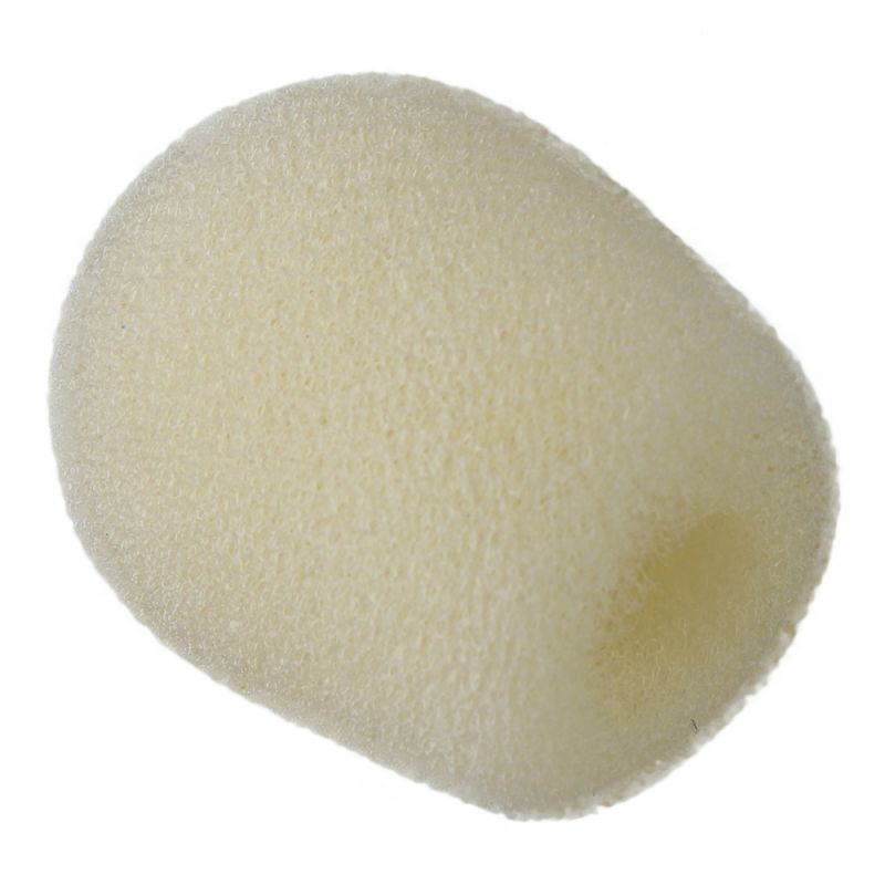 BQLZR 10pcs Yellow Wind Shield Mic Foam Cover 8mm Dia EY-M03 for Headset Microphone