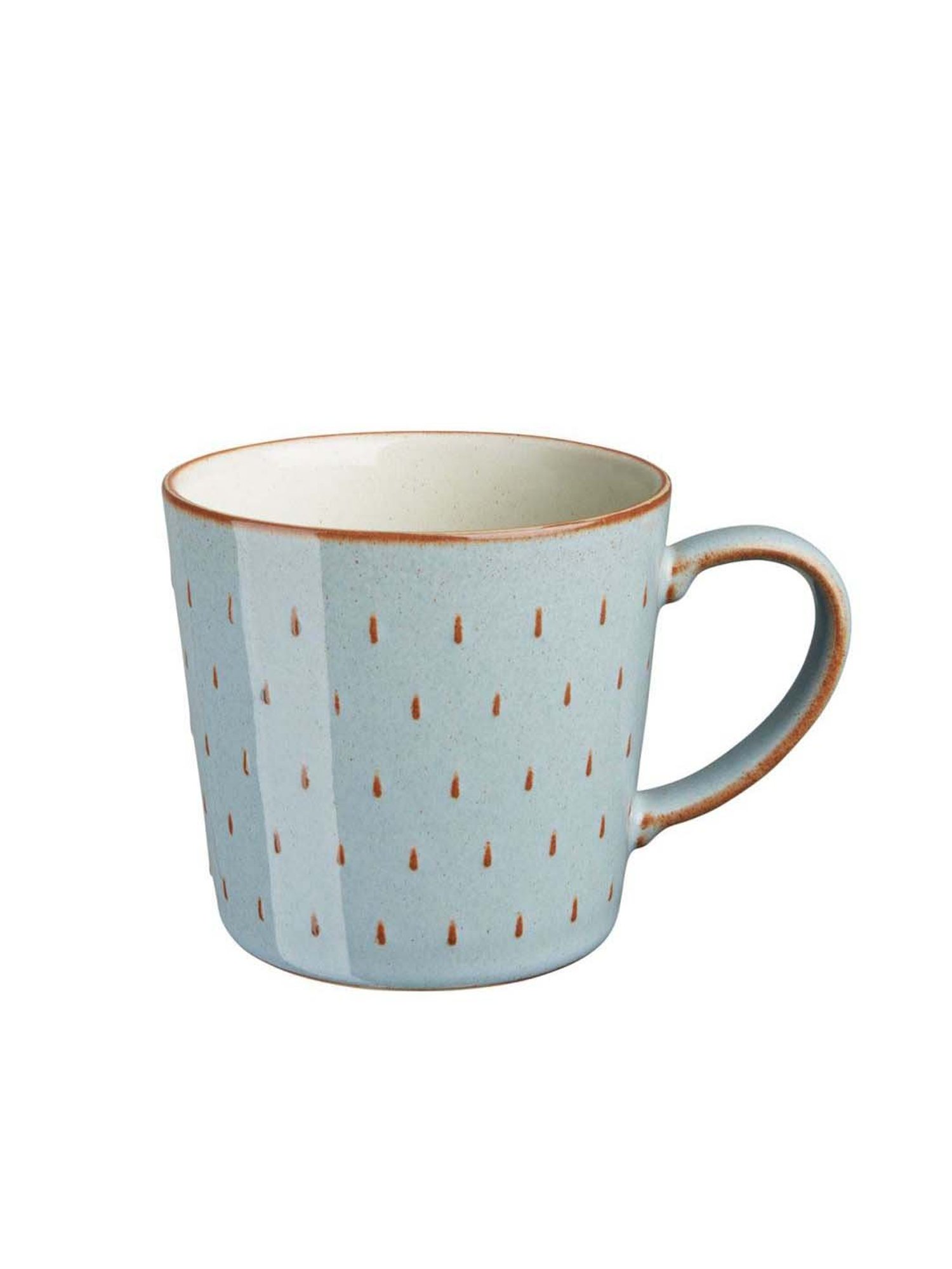 DENBY Heritage Terrace Cascade Sky Blue Stoneware Mug (400 ml) - Set of 1