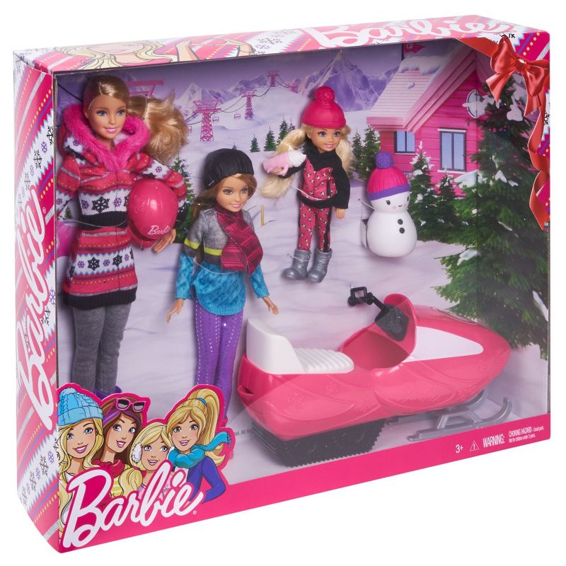 Barbie Sisters Snow Fun Doll Giftset