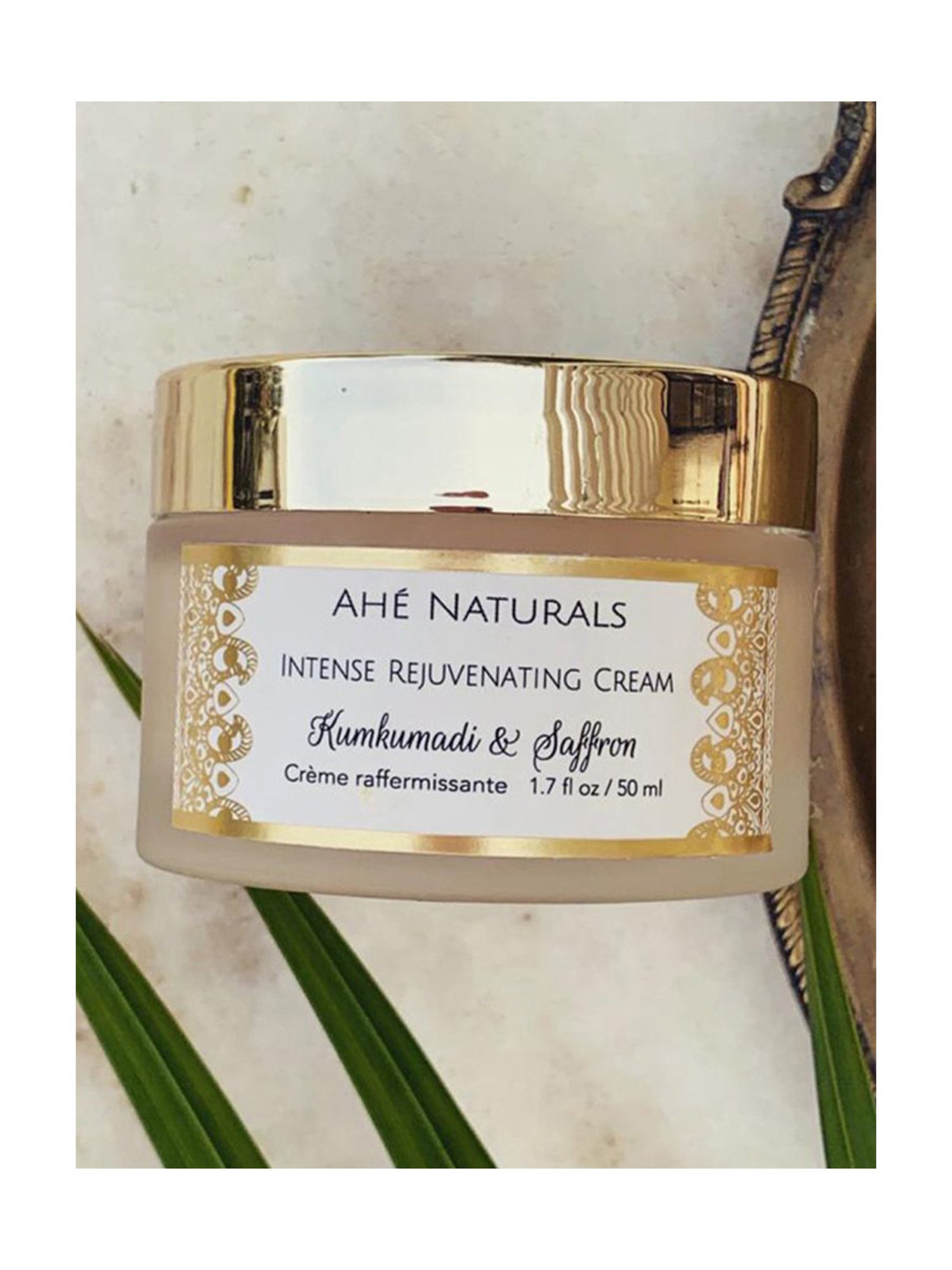 Ahe Naturals Kumkumadi & Saffron Intense Rejuvenating Cream - 50 ml