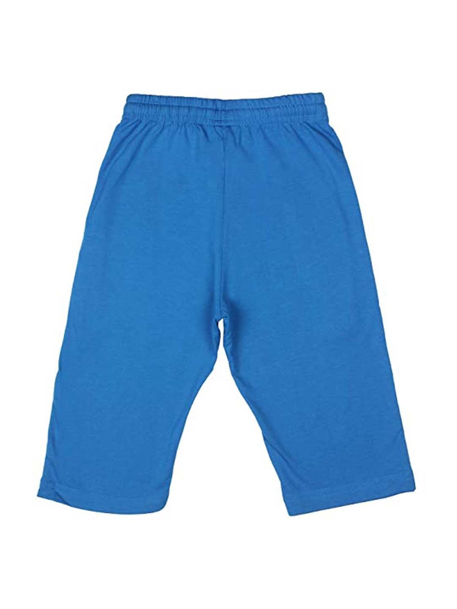 Proteens Kids Royal Blue Cotton Regular Fit Capri