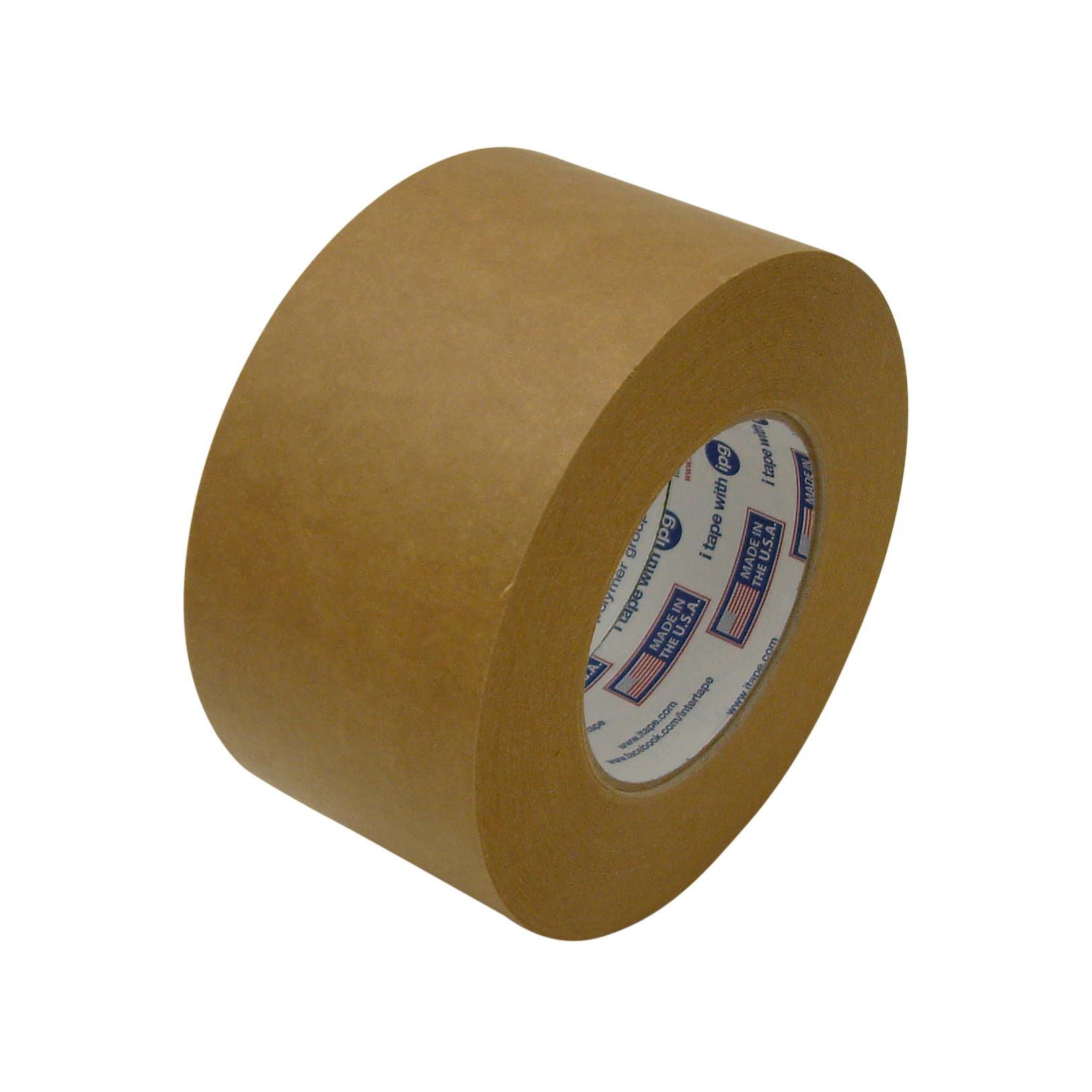 Intertape 530 Utility-Grade Flatback Packaging Tape: 3 in. (72mm actual) x 60 yds. (Brown)