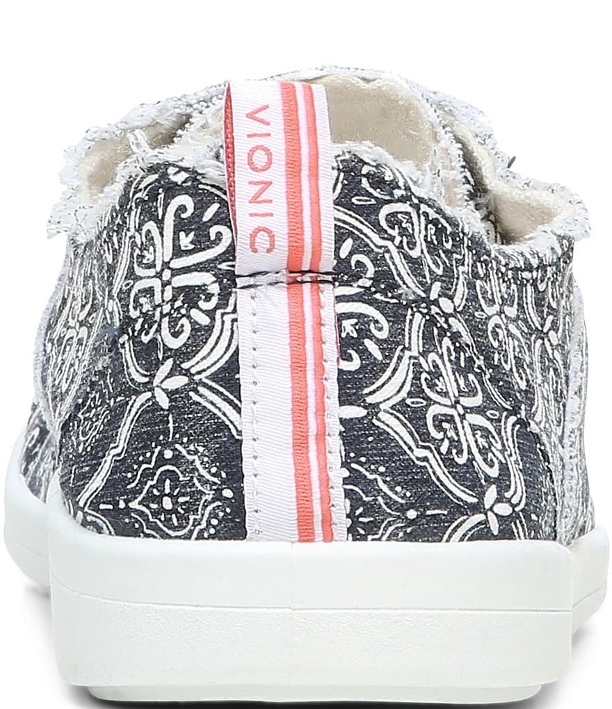 Vionic Pismo Mosaic Print Washable Lace-Up Sneakers