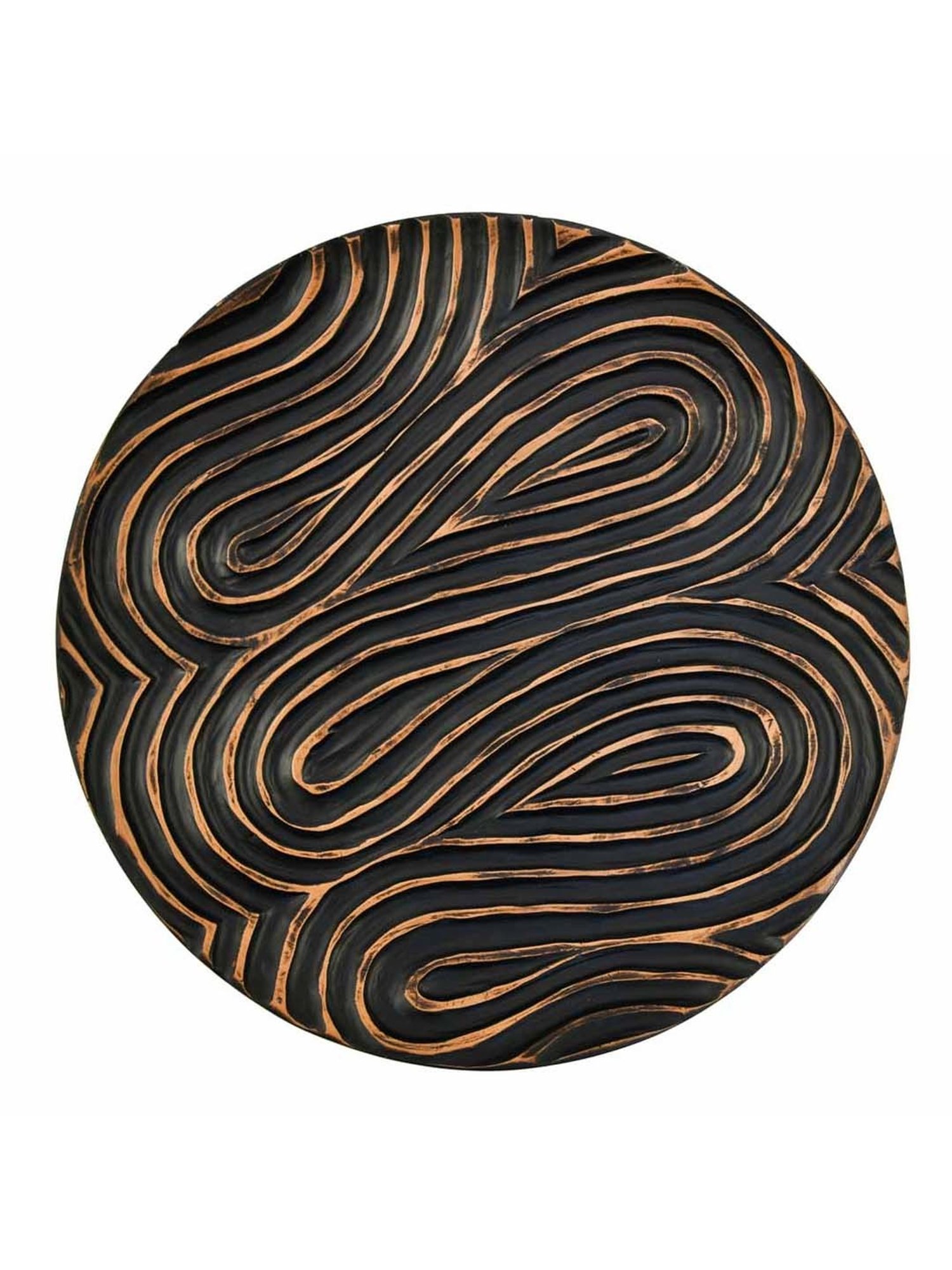 Fabindia Chitra Red Ceramic Large Oval Platter