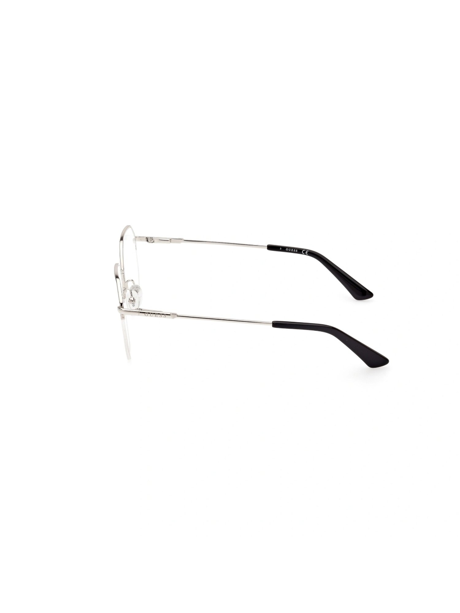 Guess Silver Round Eye Frames for Women