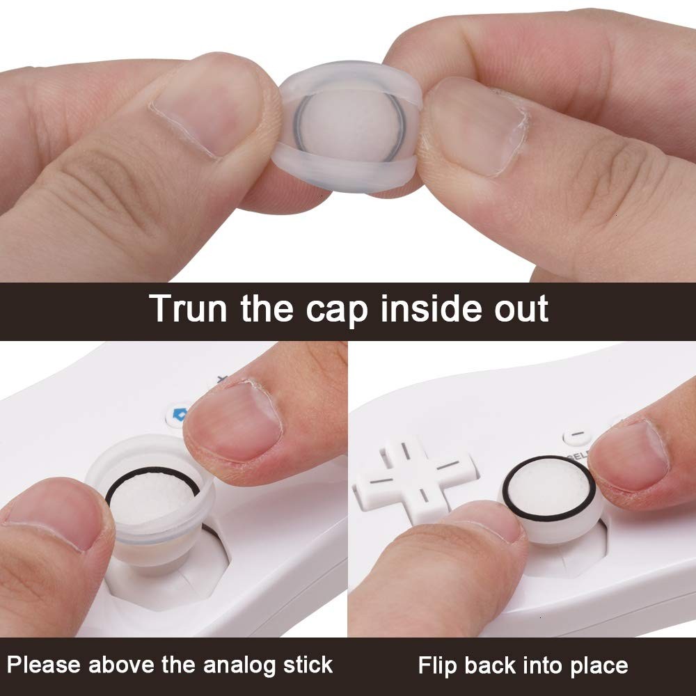 Thumb Grip Thumbstick Noctilucent Sets for PS2, PS3, PS4, Xbox 360, Xbox One Controller Pack of 16pcs