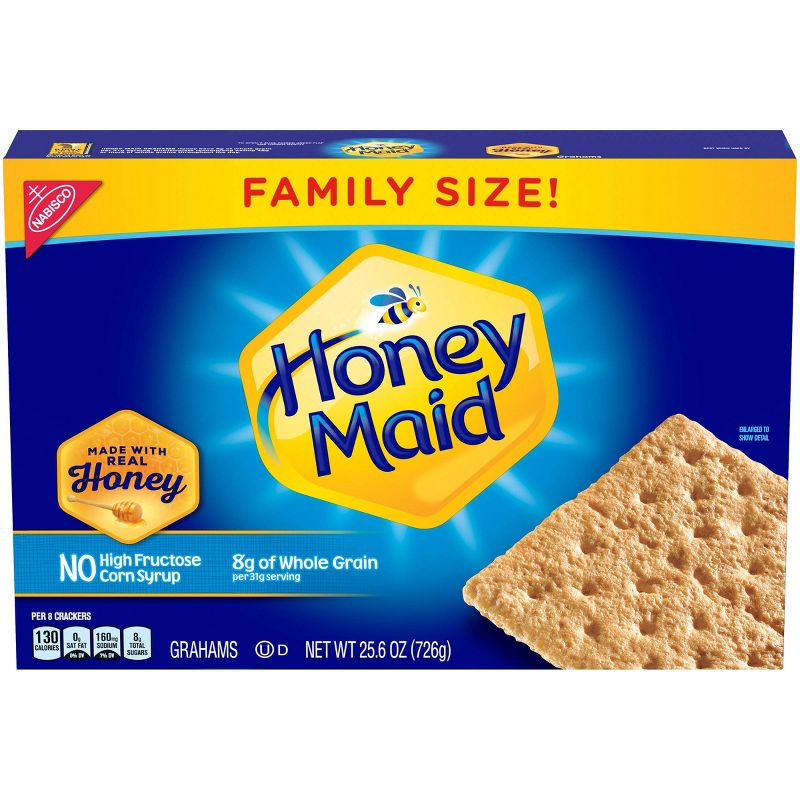 Honey Maid Honey Graham Crackers Family Size - 25.6oz