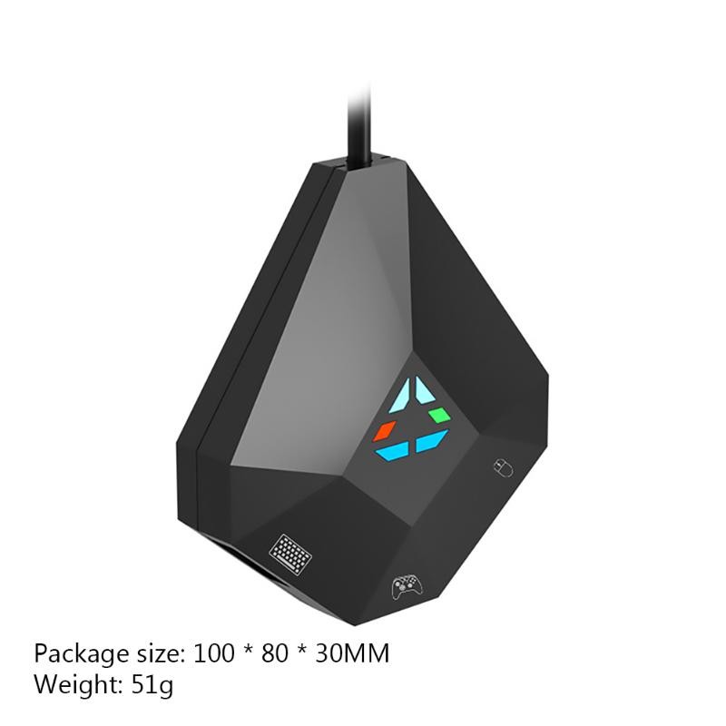 DOBE NS-Switch Keyboard and Mouse Converter Support PS4/3/Xbox ONE/360 Host series Adapter Controller Keyboard Mouse Converter for PS3/ ONE/360 for NS Switch/PS4 Gamepads Gamepad