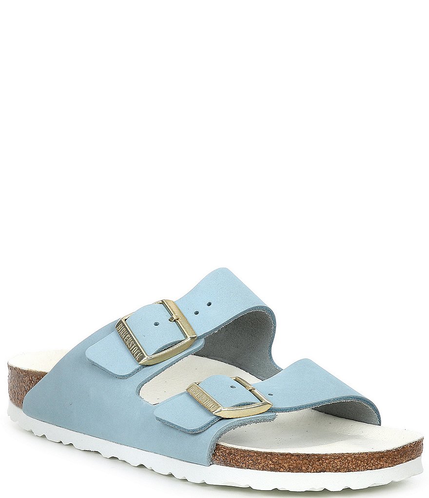 Birkenstock Women's Arizona Nubuck Suede Soft Footbed Sandals