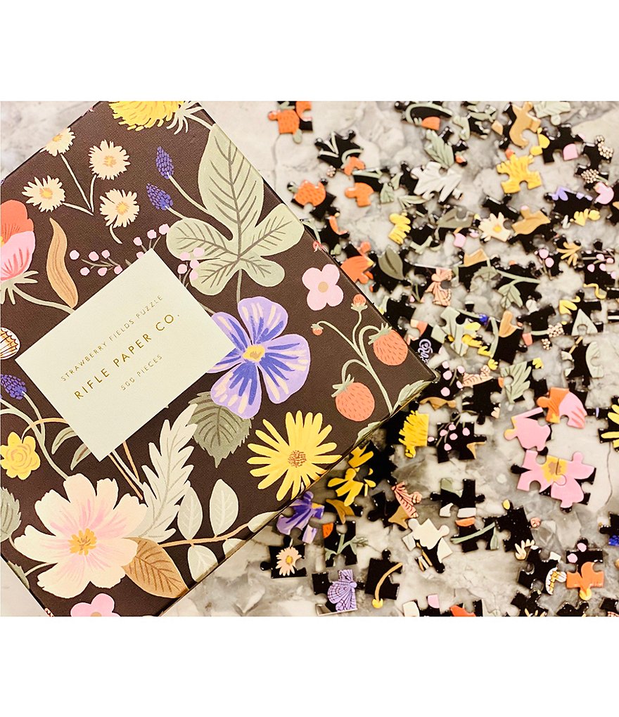 Rifle Paper Co. Strawberry Fields Jigsaw Puzzle