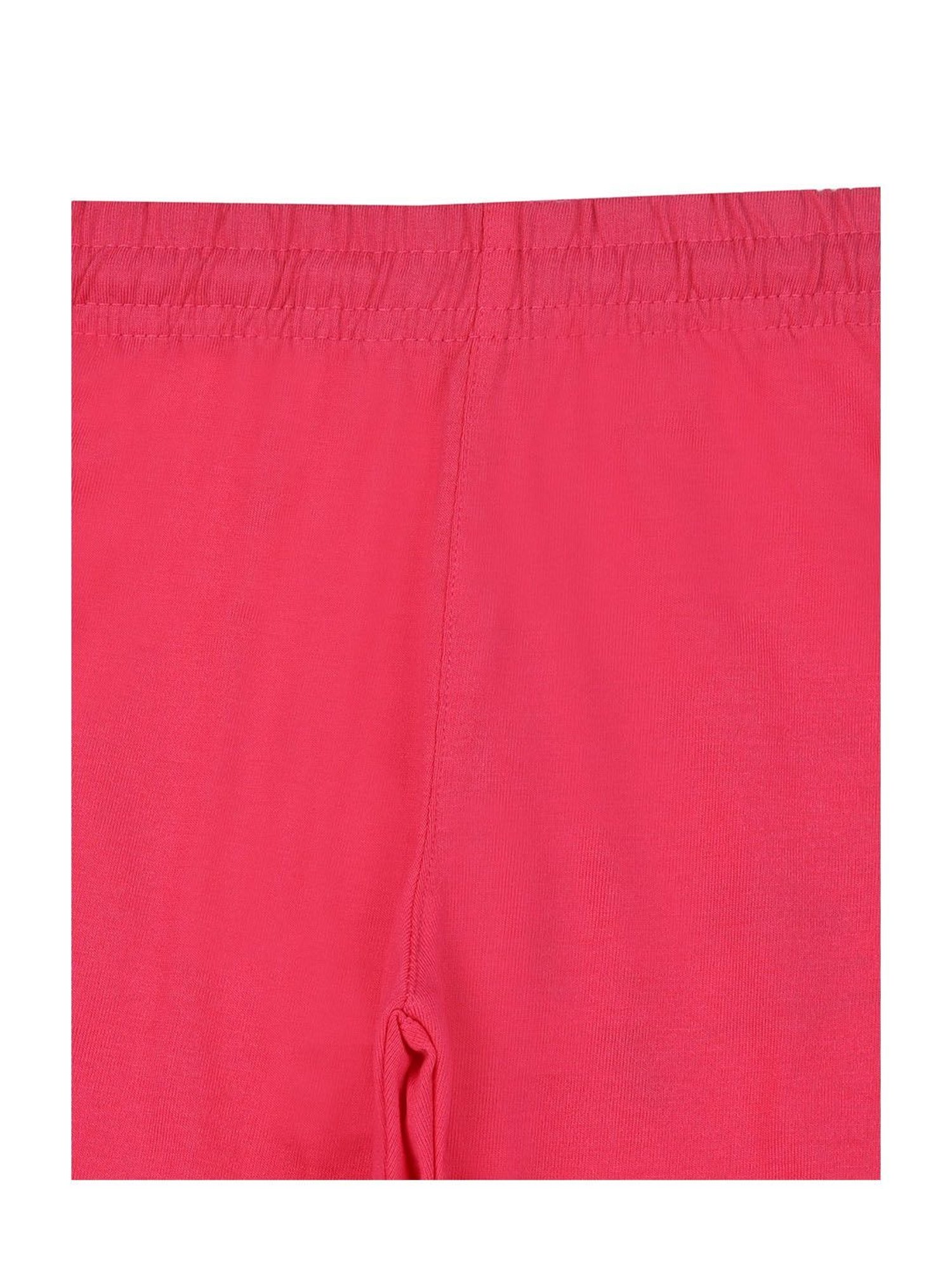 Dyca Girls Fuchsia Solid Trackpants