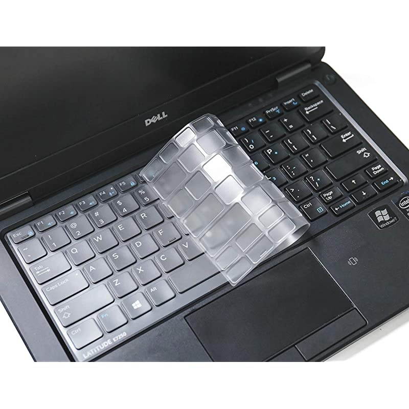 Thin Keyboard Cover for Dell Latitude E7250 E5250 E7270 E7370 E5270 E7389 E5270 Latitude 7290 7280 7380 7390 SoftTouch TPU Protective Skin