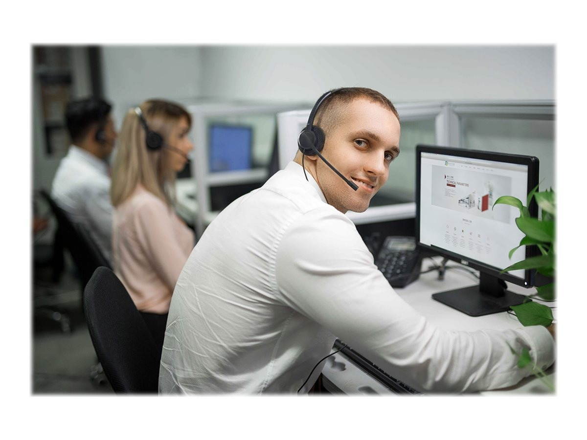 ADDASOUND ADD-CRYSTAL-SR2732 Dual Ear, Stereo, Noise Cancelling USB