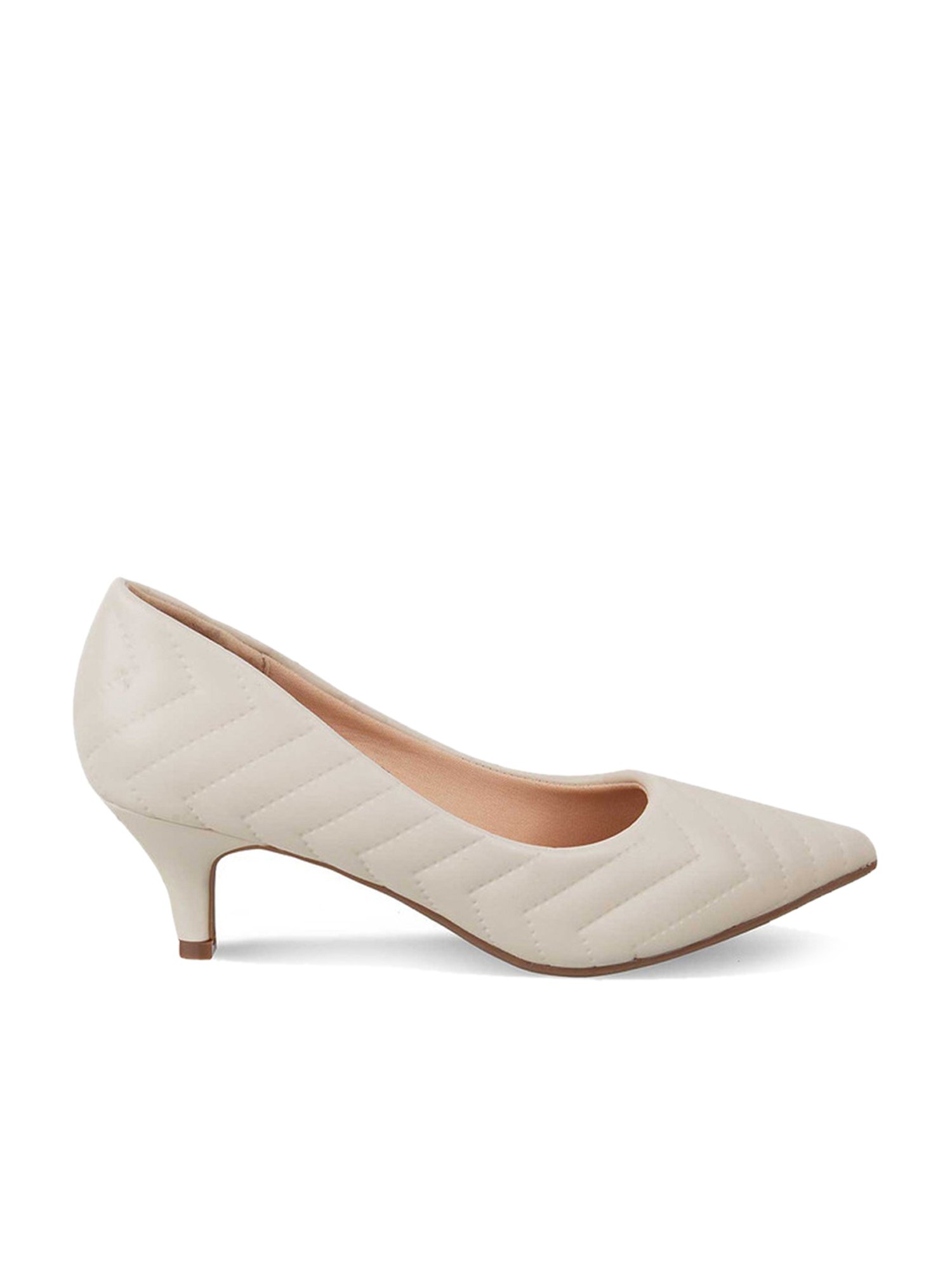 Tresmode Women's Beige Casual Pumps