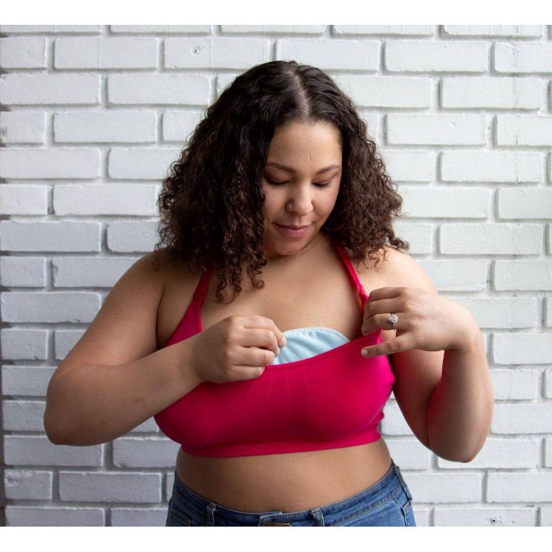 Bamboobies Regular and Overnight washable Nursing Pad - 8ct