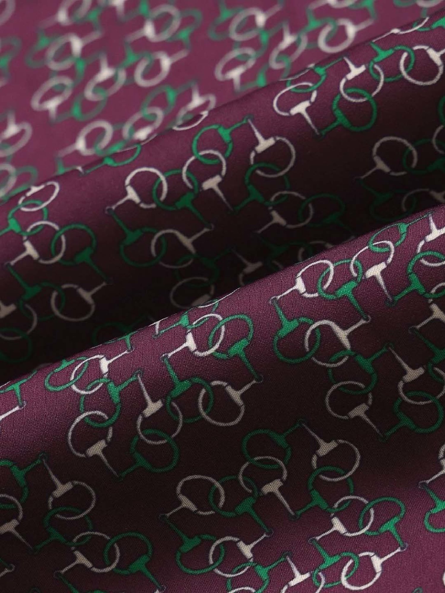 U.S. Polo Assn. Purple Printed A-Line Dress