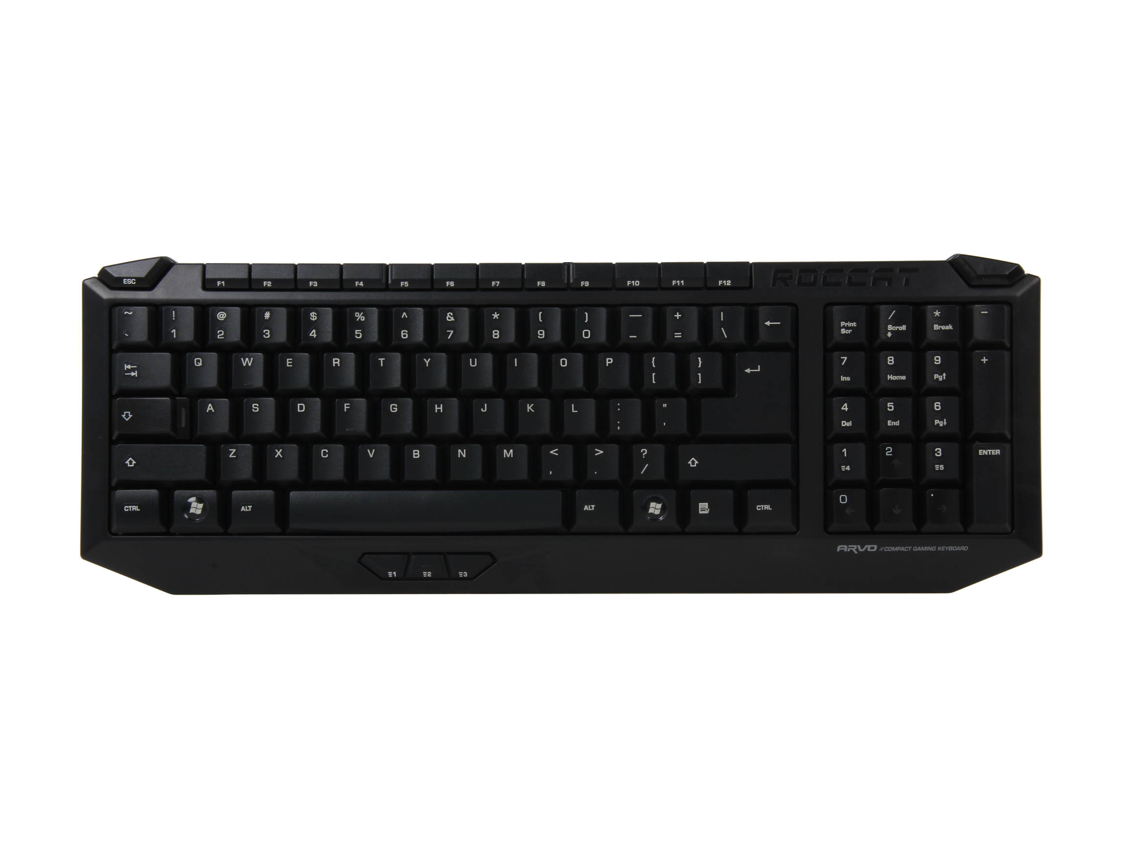 ROCCAT ROC-12-501-AM Arvo Compact Keyboard
