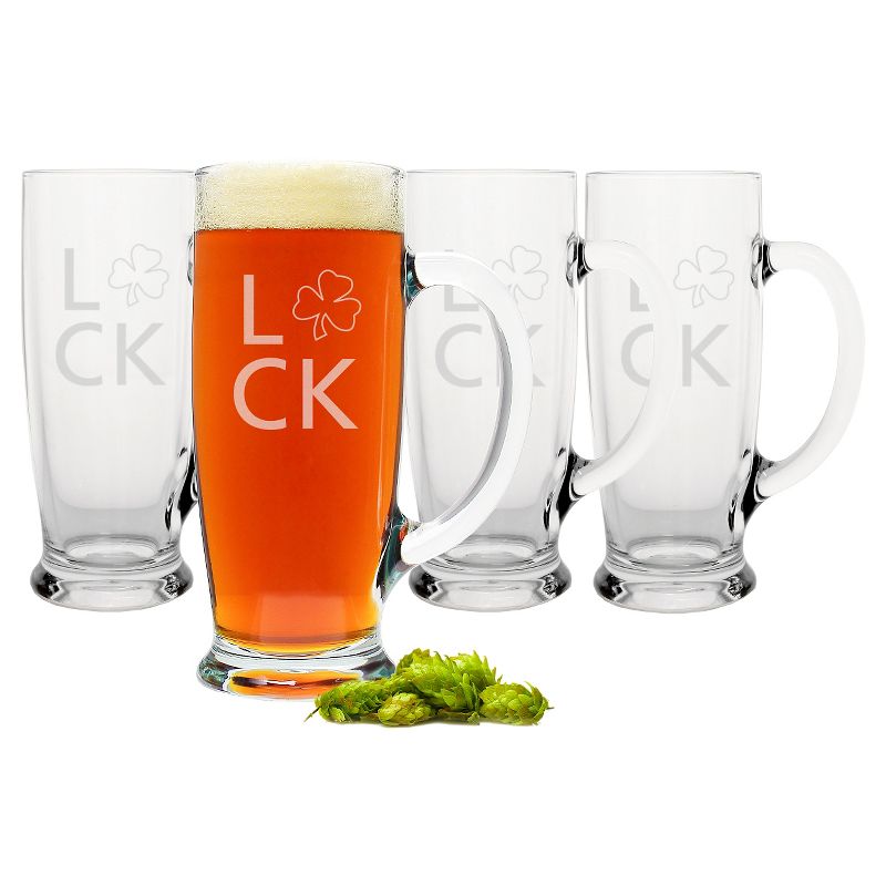 18oz 4ct St. Patrick's Day Craft Beer Mug