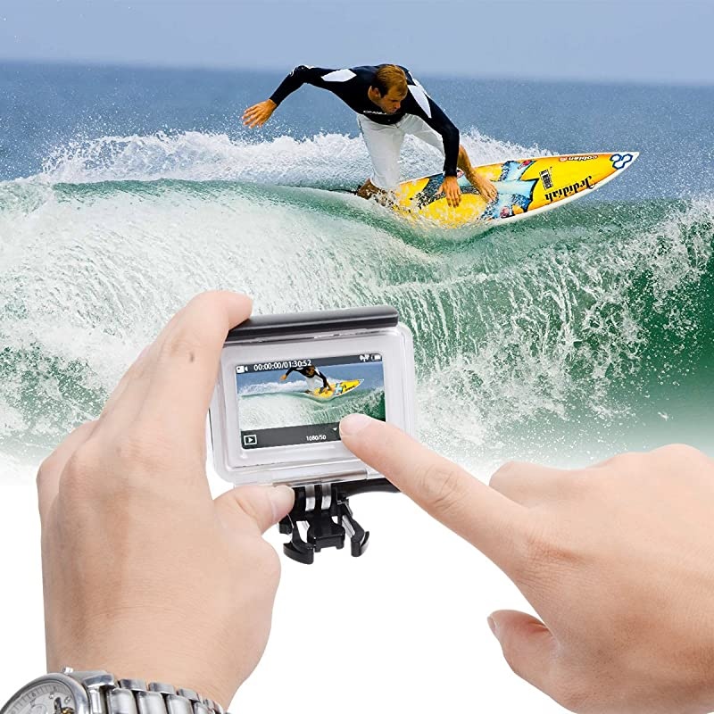 Housing Case for Xiaomi Yi 4K / Xiaoyi Yi 4K+ / Yi Lite Action Camera with Touch Screen Accessories Underwater Diving 35M Protective Shell