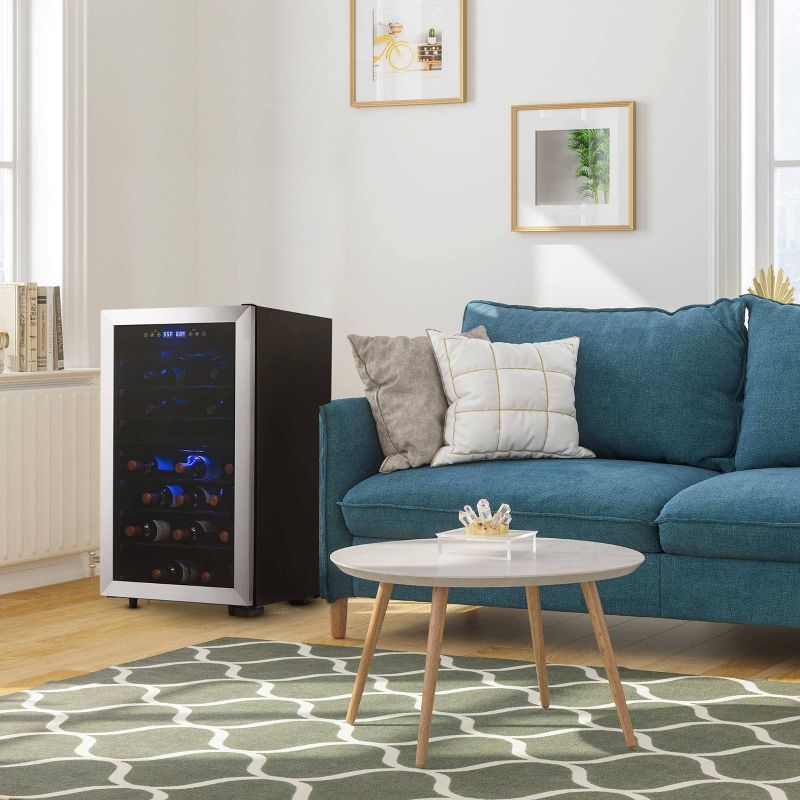 NewAir 43-Bottle Dual-Zone Freestanding Wine Cooler