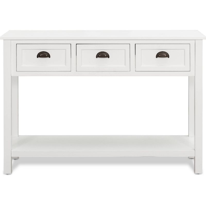 Lockwood Console Table White - Finch