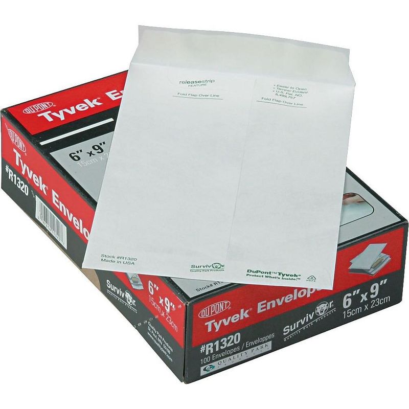 Survivor Tyvek Mailer #55 6 x 9 White 100/Box R1320