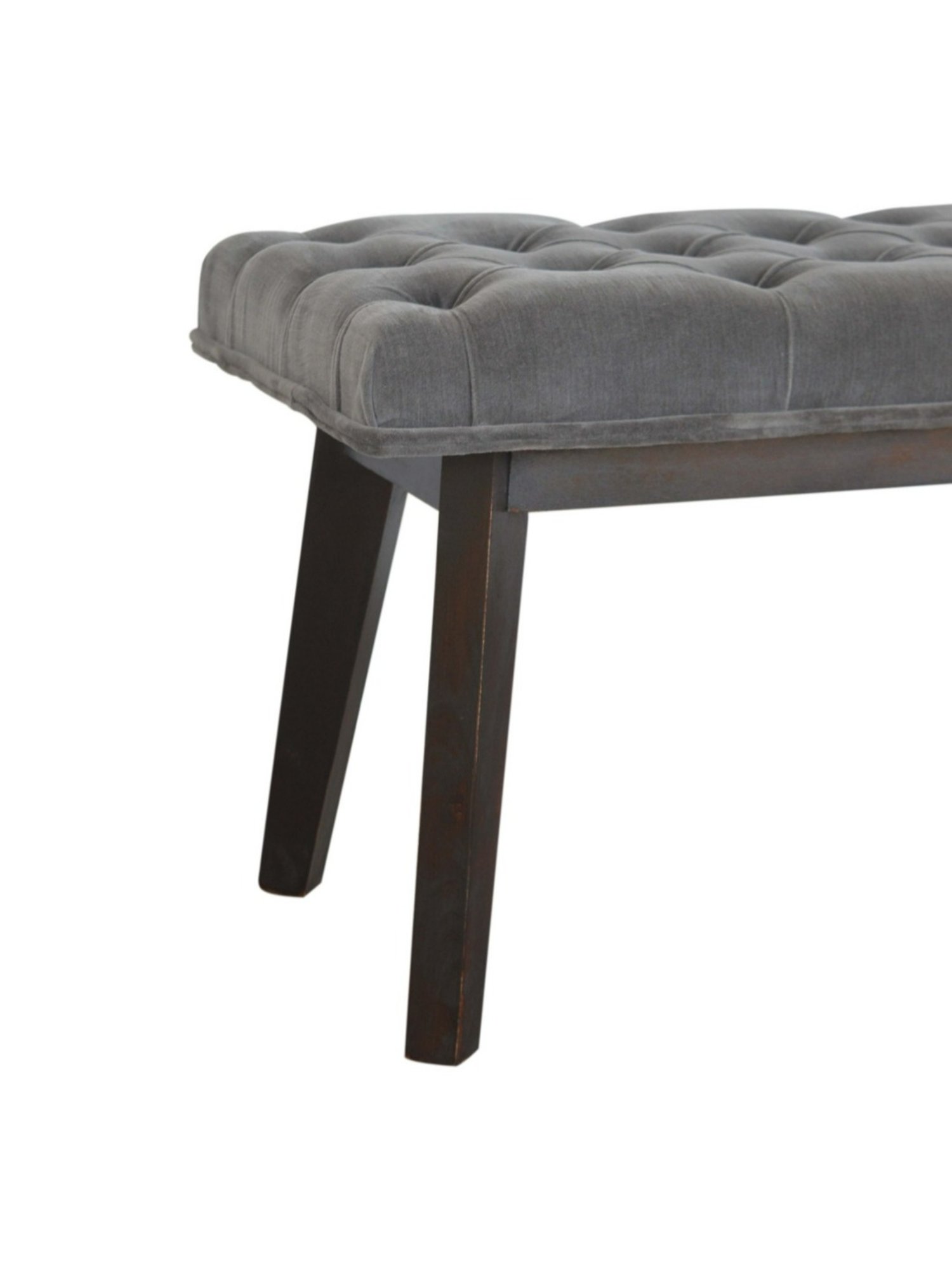 Picardy Vanity Stool Fabric/Antique Pearl - Acme Furniture