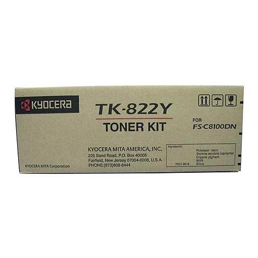 Kyocera Copystar TK-822Y Toner Cartridge Yellow