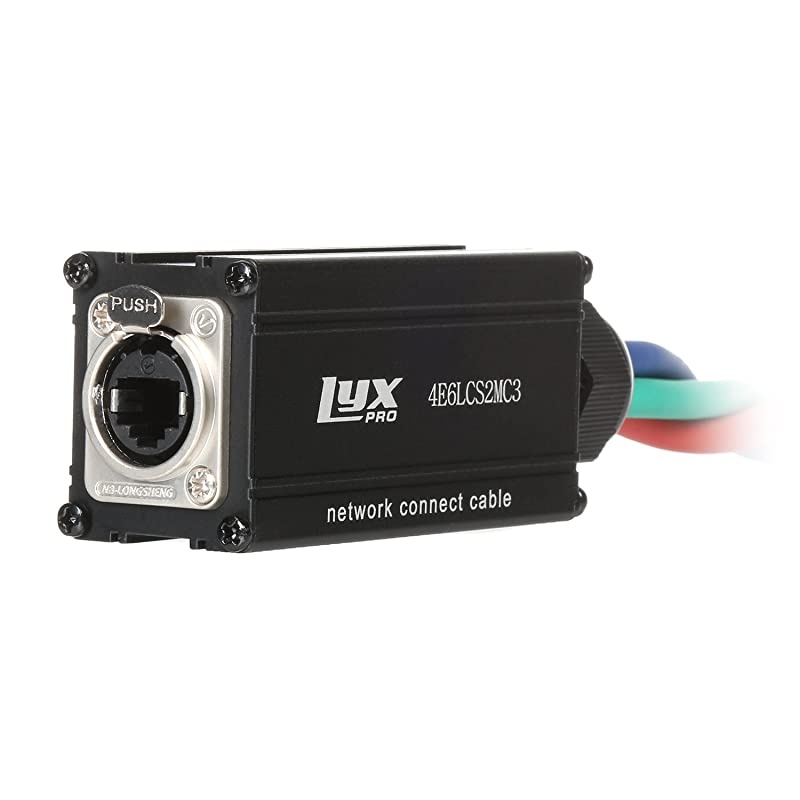 XLR Audio Snake 4 Channel 3 Pin Multi Network Breakout for Stage and Recording Studio Male