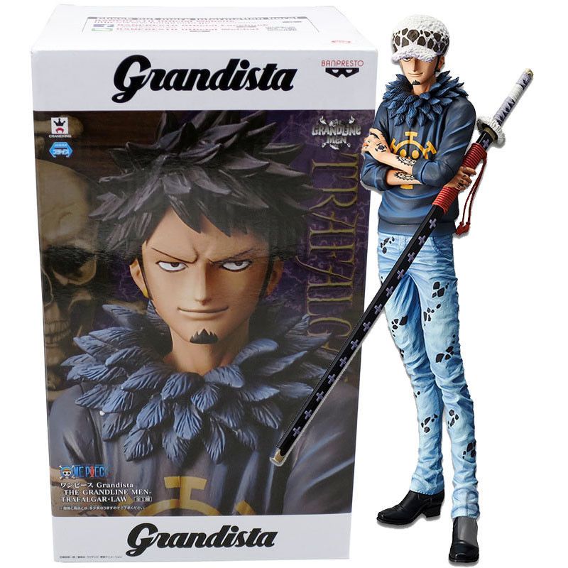 Banpresto One Piece Grandista The Grandline Men Trafalgar Law 8" Figure Statue