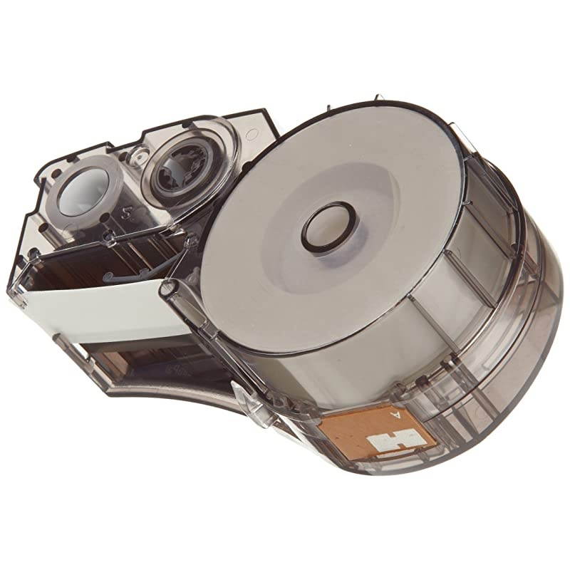 Authentic M21500499 MultiPurpose Nylon Label for General Identification Wire Marking and Laboratory Labeling Black on White material Designed for BMP21PLUS and BMP21LAB Label Printers 5 Width 16 Leng