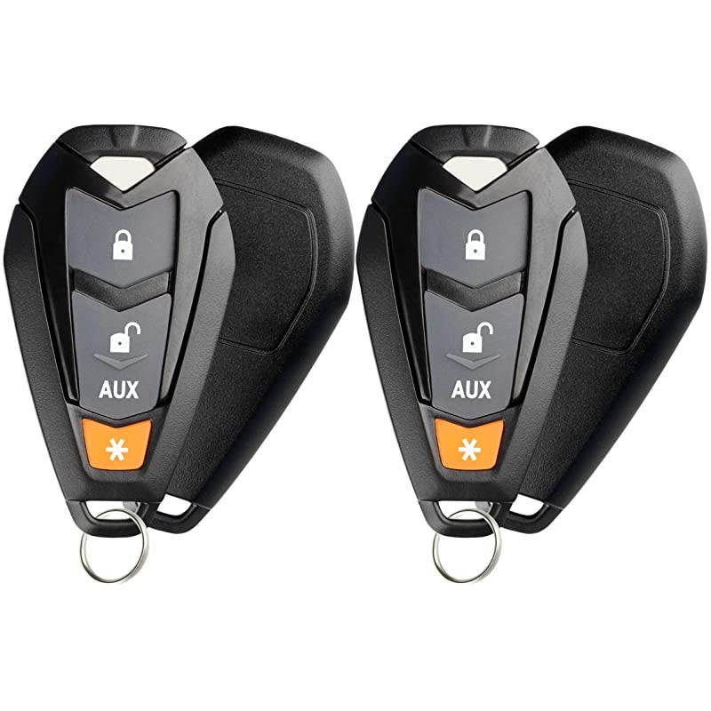 Keyless Entry Remote Starter Car Key Fob Alarm for Aftermarket Viper EZSDEI7141 474V Pack of 2