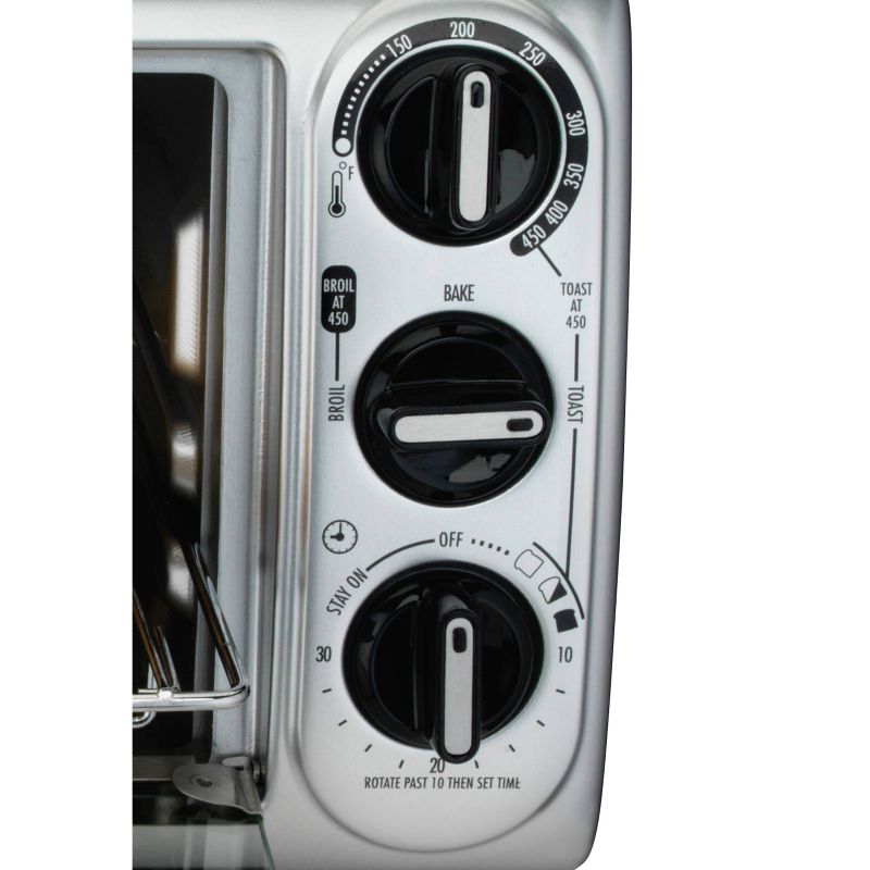 Proctor Silex 4-Slice Toaster Oven - Black