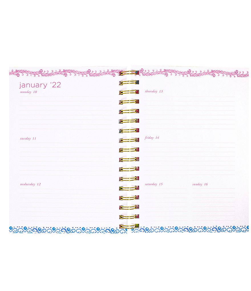 Lilly Pulitzer Cabana Cocktail 17 Month Large Agenda
