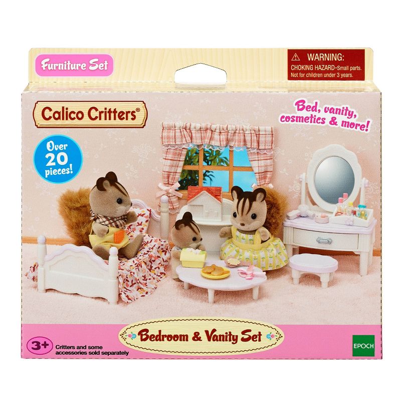Calico Critters Bedroom and Vanity Set