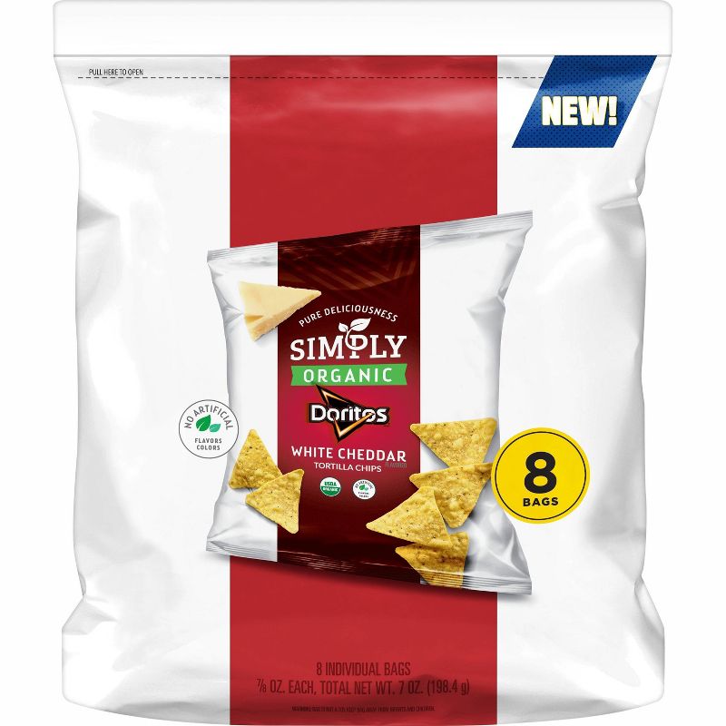Simply Doritos White Cheddar 8ct