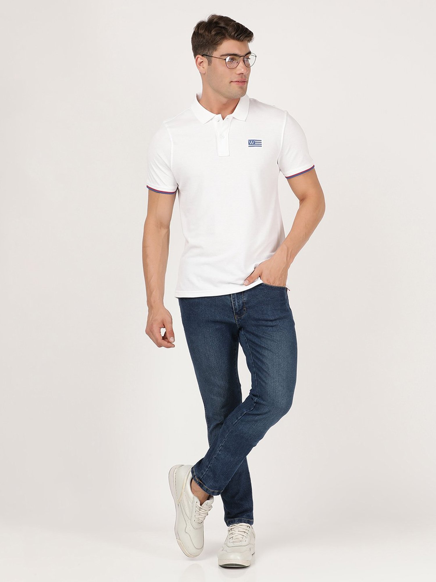 Levi's Pink Cotton Slim Fit Texture Henley T-Shirt