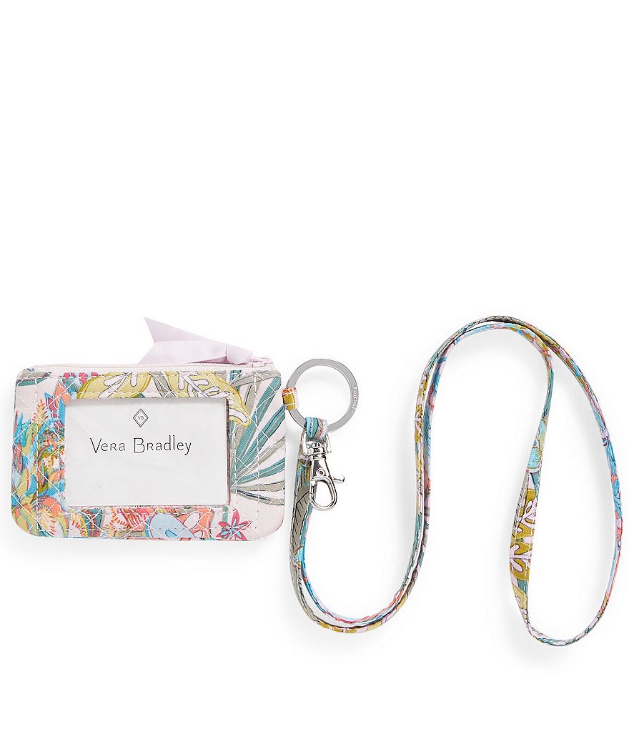 Vera Bradley Zip ID Lanyard