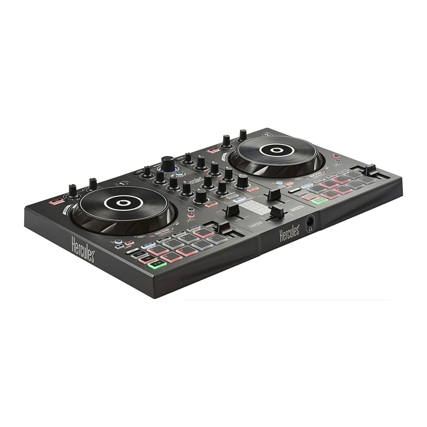 Hercules DJControl Inpulse 300 2-Channel USB Controller with Headphones Bundle