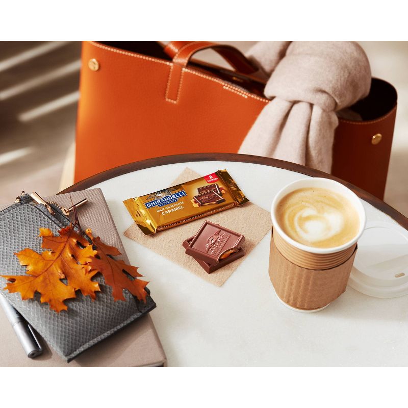 Ghirardelli Caramel Milk Chocolate Squares - 1.06oz