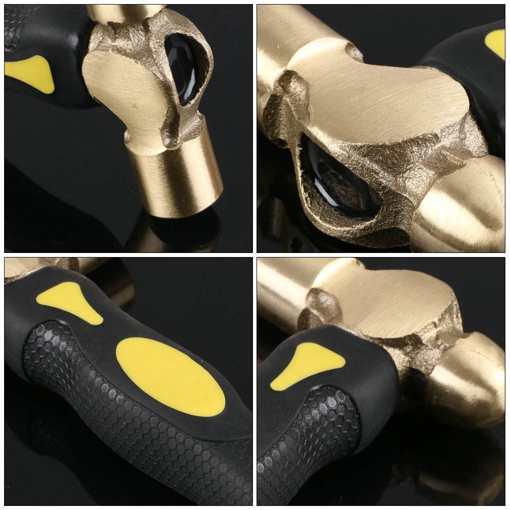 1 Pc Brass Hammer Premium Durable Sturdy Prime Kit Hammer for Jewelry Making DIY Crafts