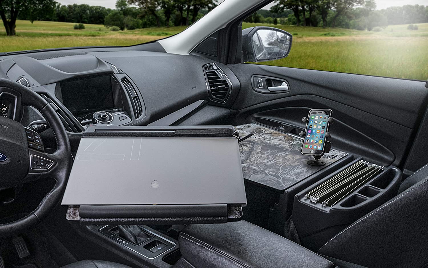 AutoExec AUE16082 Reach Desk Front Seat Car Desk with Phone Mount Realtree Edge Camouflage
ReachDesk-03FS RTEC