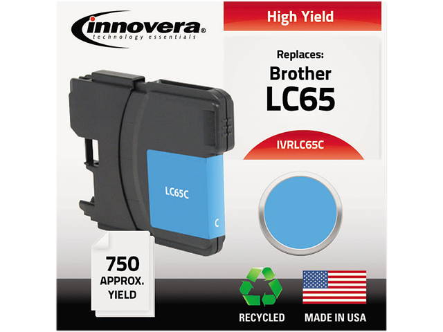 Innovera IVRLC65C Cyan Ink Cartridge