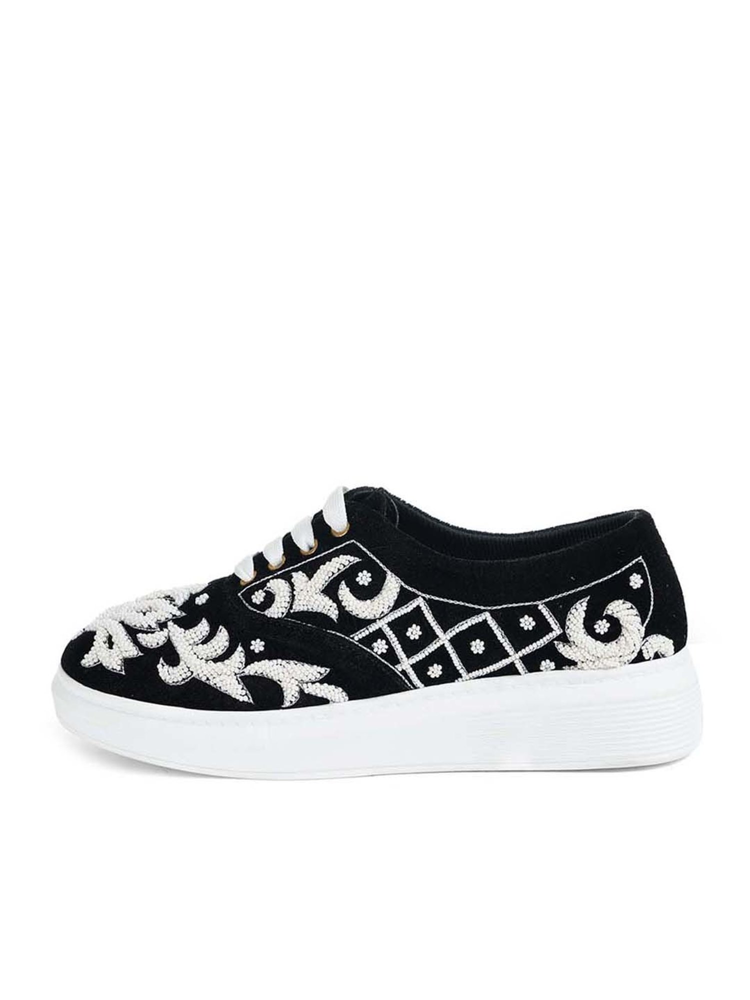 Sole House Women's Black Sneakers