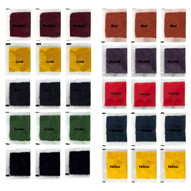 30pk One-Step Tie-Dye Refills Rainbow - Tulip Color