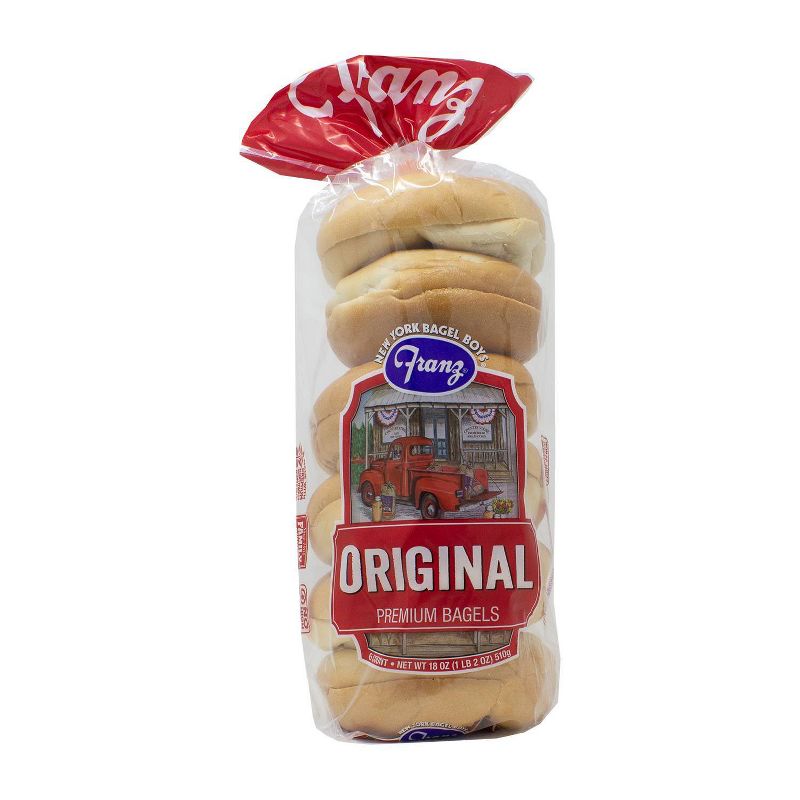 New York Bagel Boys Original Bagels - 20oz/6ct