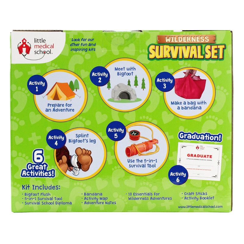 Little Medical School Wilderness Survival Set - 6 Great Activities