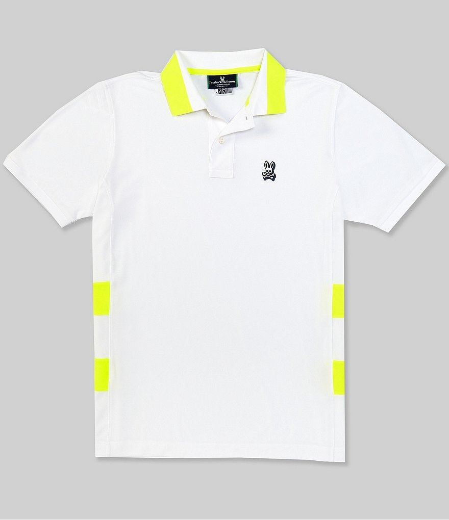 Psycho Bunny Hackney Sport Performance Stretch Short-Sleeve Polo Shirt